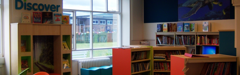 St John's School library supported by national deaf children's charity Ovingdean Hall Foundation