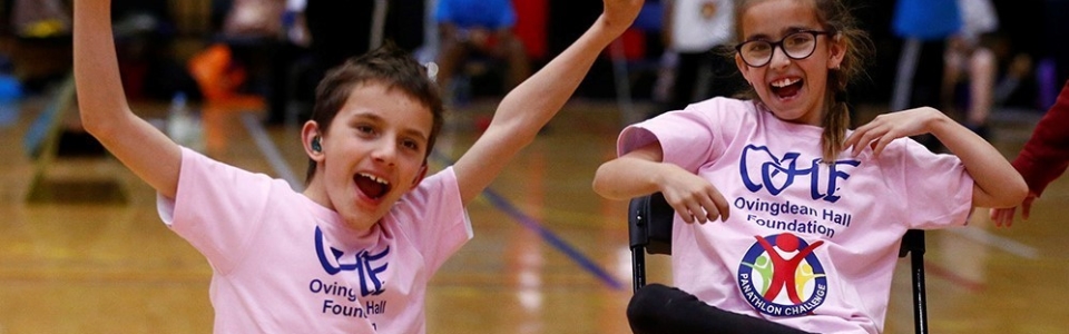 Panathlon project supported by national deaf children's charity Ovingdean Hall Foundation